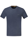 HUGO BOSS MEN'S SHORT SLEEVE T-SHIRT BLUE