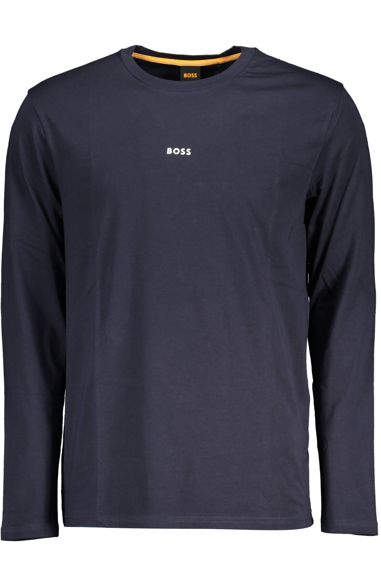 HUGO BOSS MEN'S LONG SLEEVED T-SHIRT BLUE