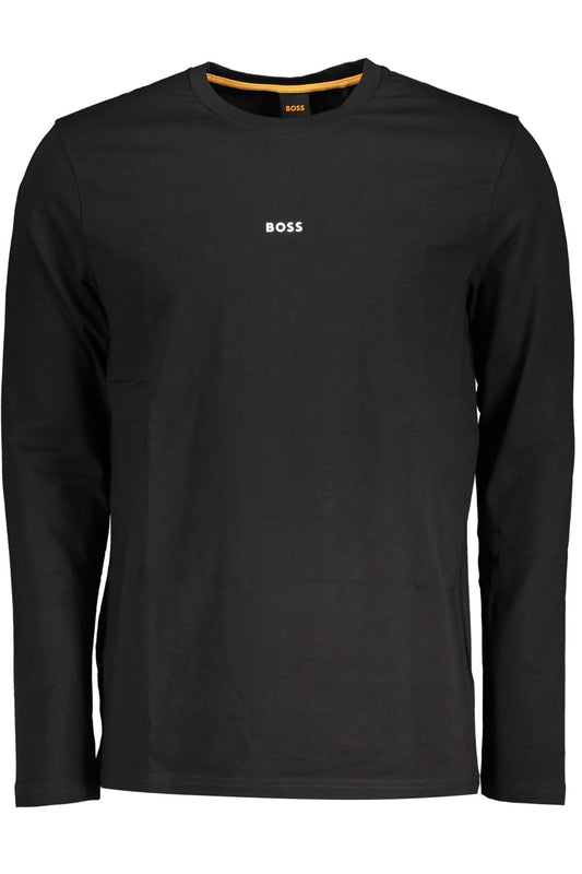 HUGO BOSS MEN'S LONG SLEEVED T-SHIRT BLUE