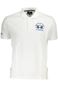 LA MARTINA MEN'S SHORT SLEEVE POLO WHITE