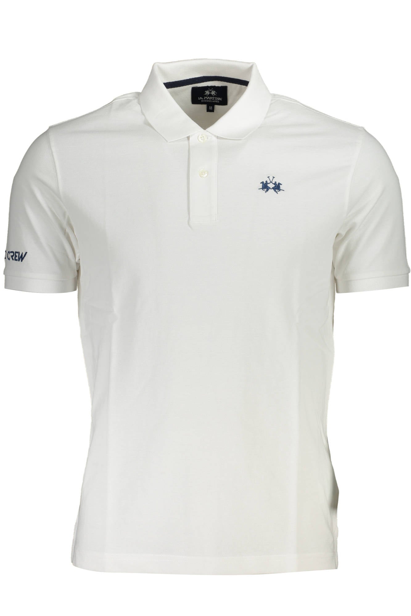 LA MARTINA MEN'S SHORT SLEEVE POLO WHITE