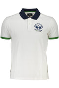 LA MARTINA MEN'S SHORT SLEEVE POLO WHITE