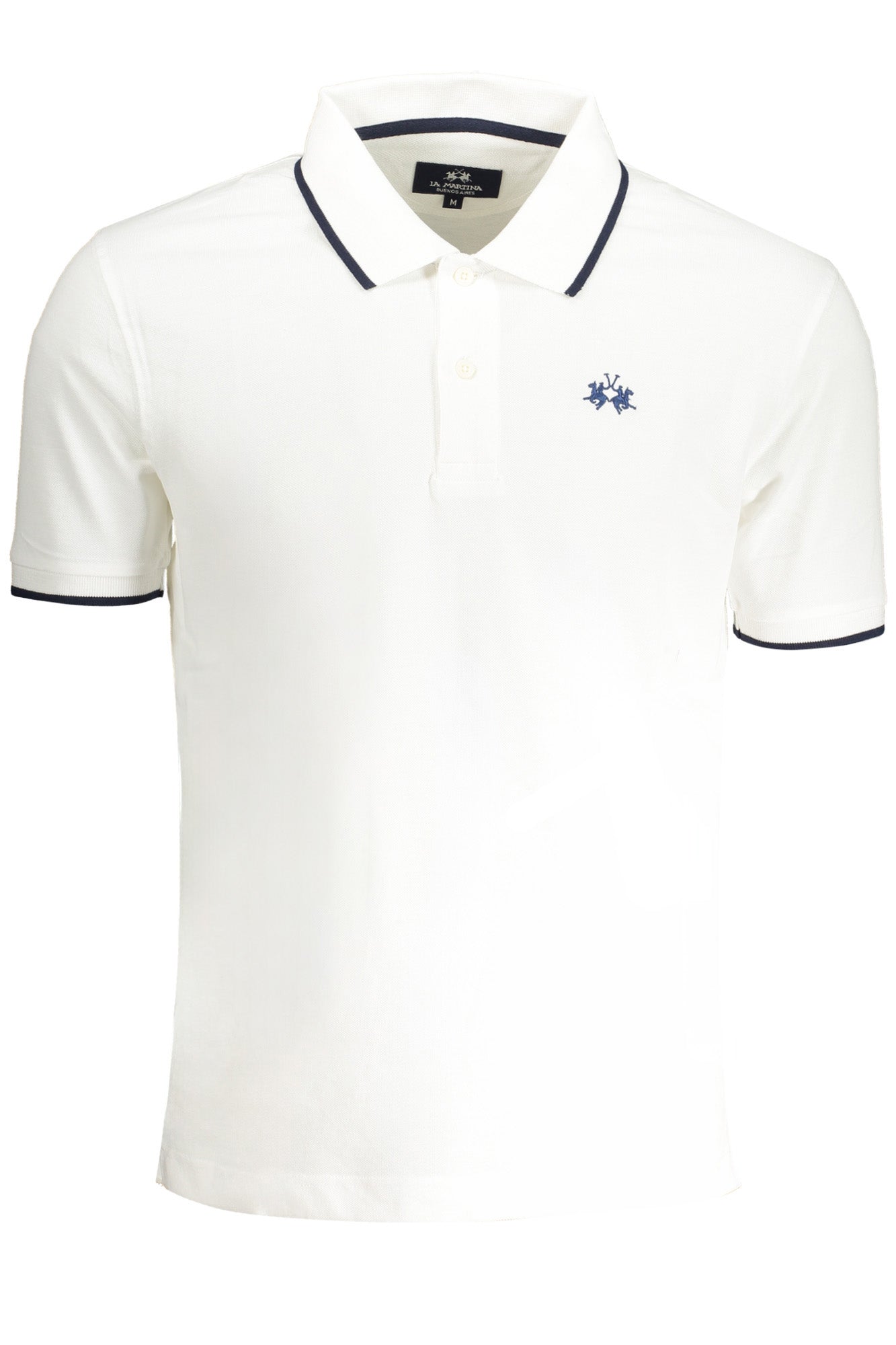 LA MARTINA MEN'S SHORT SLEEVE POLO WHITE