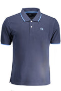 LA MARTINA MEN'S SHORT SLEEVE POLO BLUE