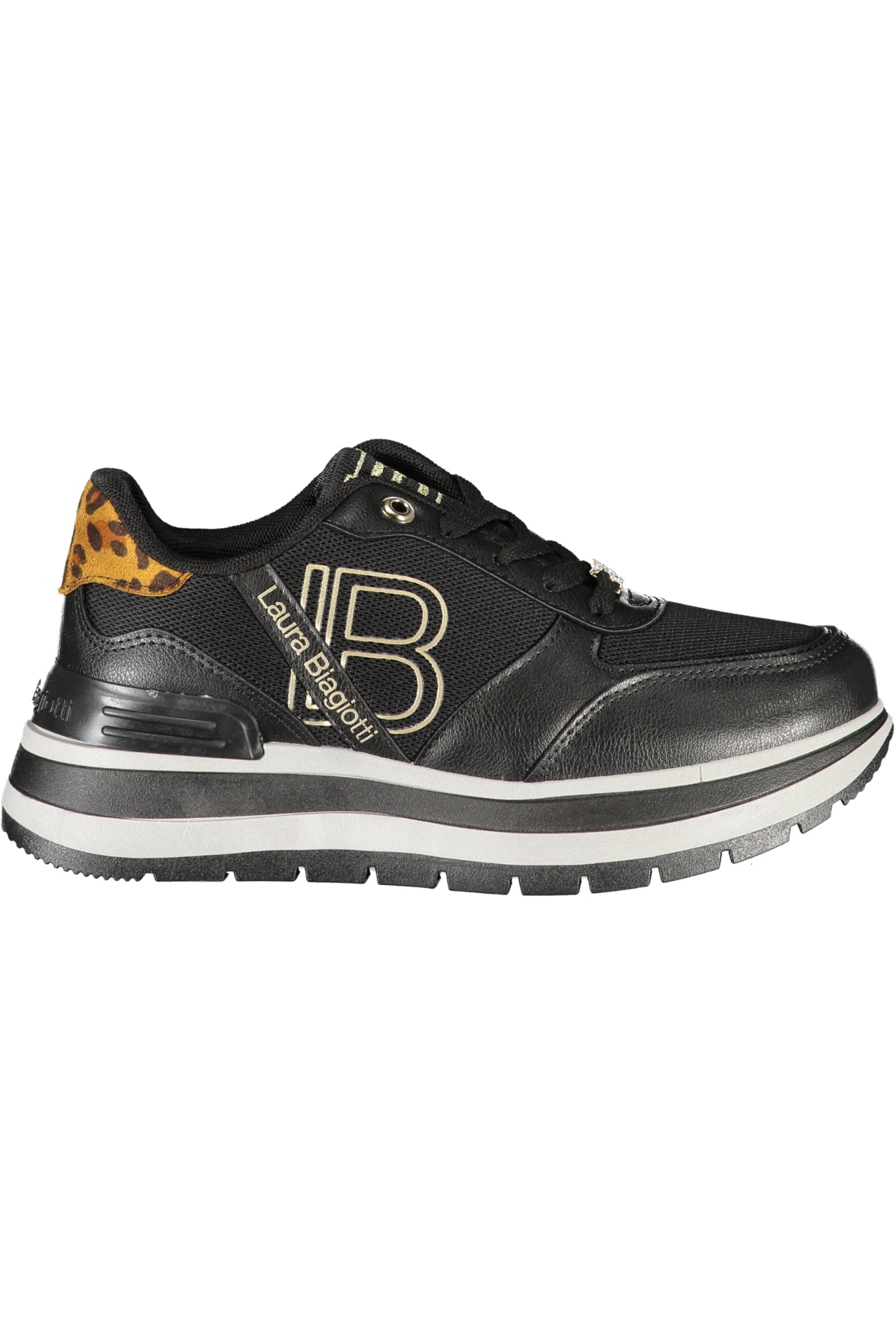 LAURA BIAGIOTTI WOMEN'S BLACK SPORTS SHOES