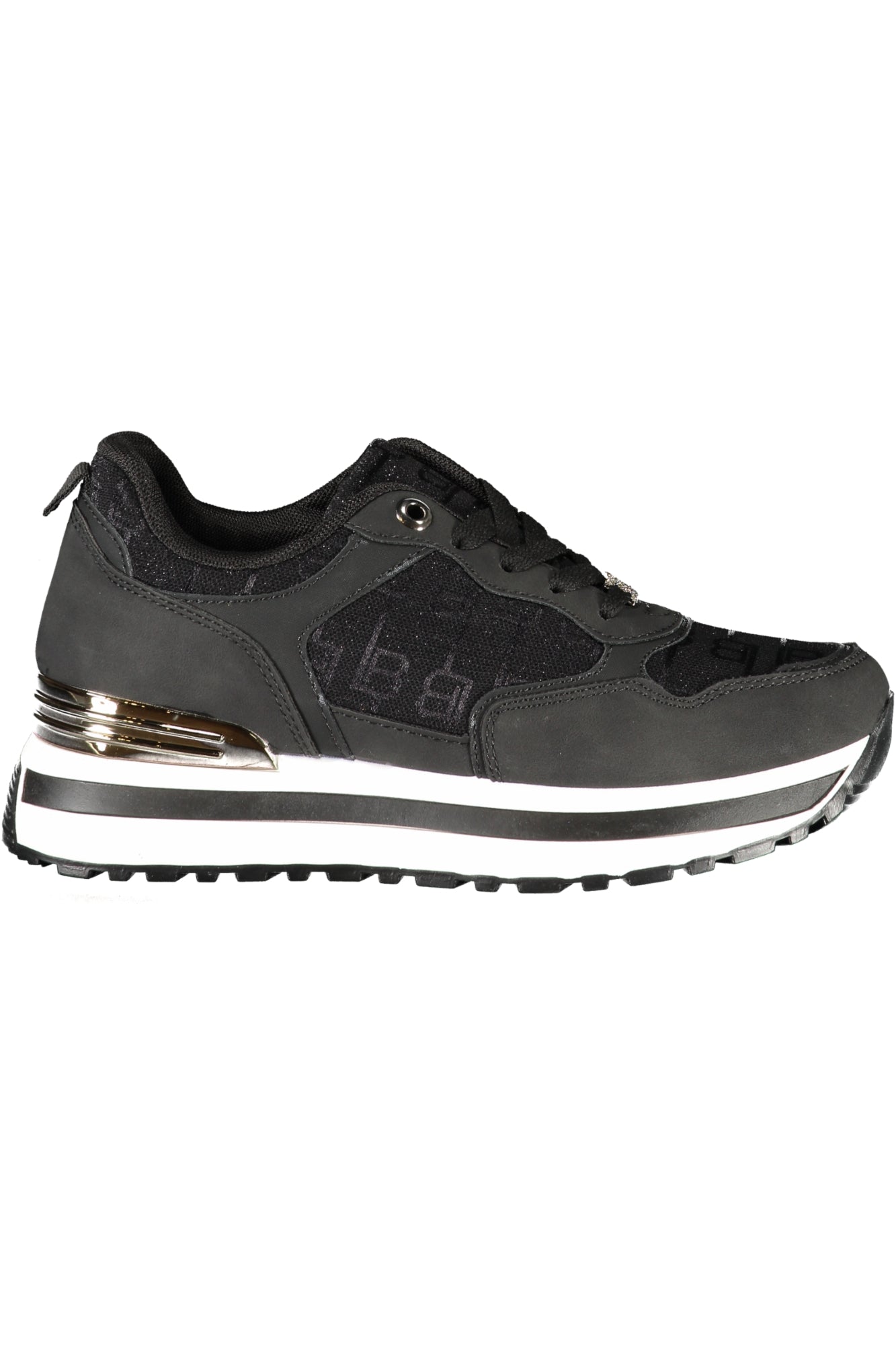 LAURA BIAGIOTTI WOMEN'S BLACK SPORTS SHOES