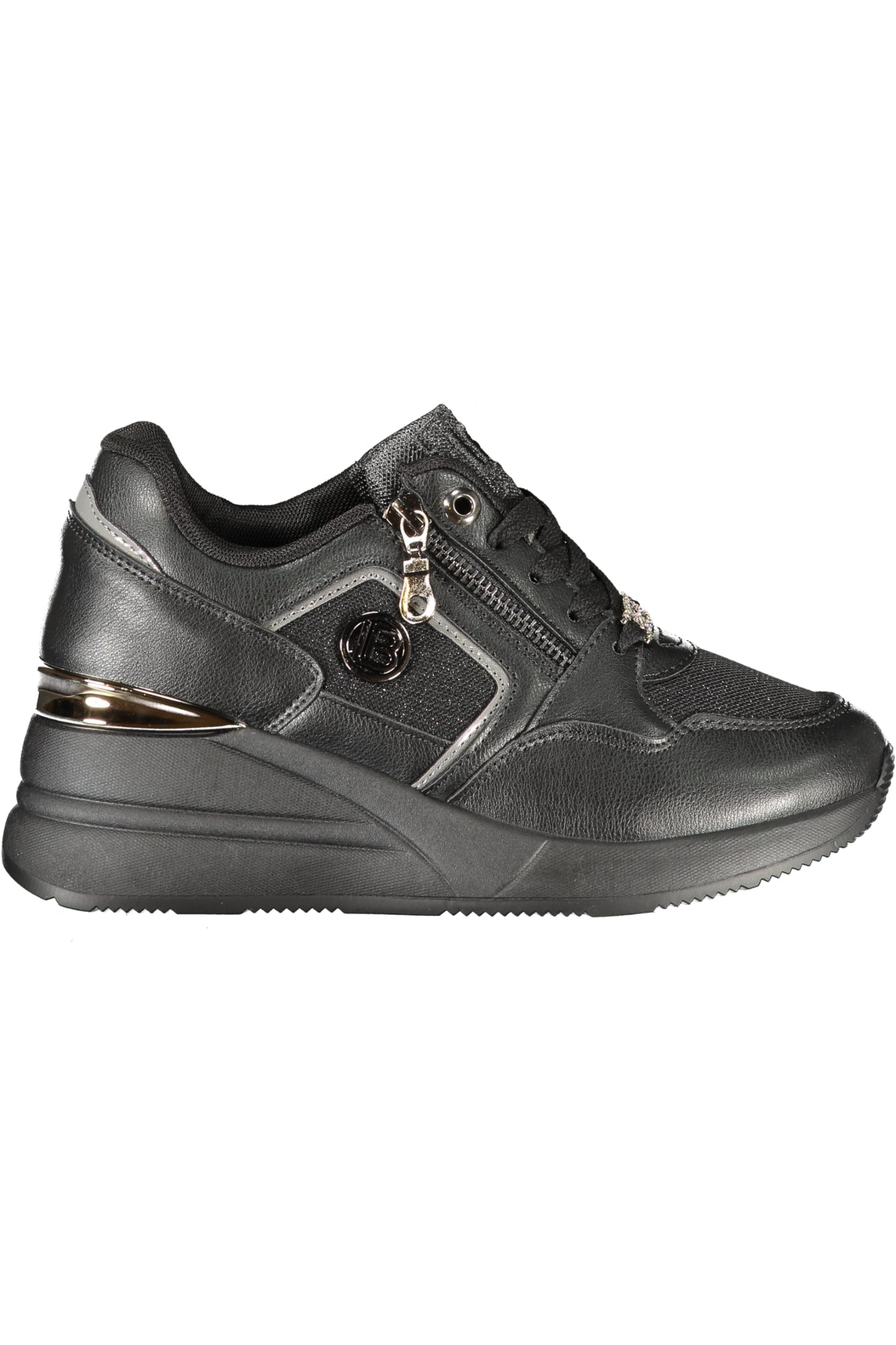 LAURA BIAGIOTTI WOMEN'S BLACK SPORTS SHOES