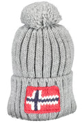 NAPAPIJRI GRAY MEN'S BEANIE