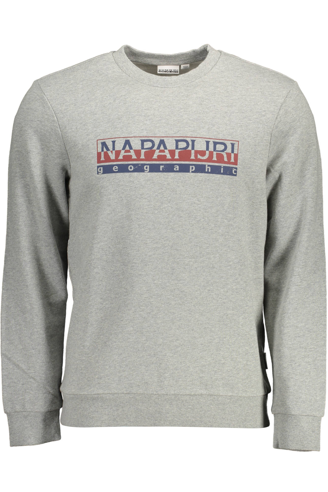 NAPAPIJRI SWEATSHIRT WITHOUT ZIP MAN GRAY