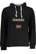 NAPAPIJRI MEN'S BLACK ZIPLESS SWEATSHIRT