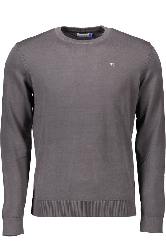 NAPAPIJRI MEN'S GRAY SWEATER