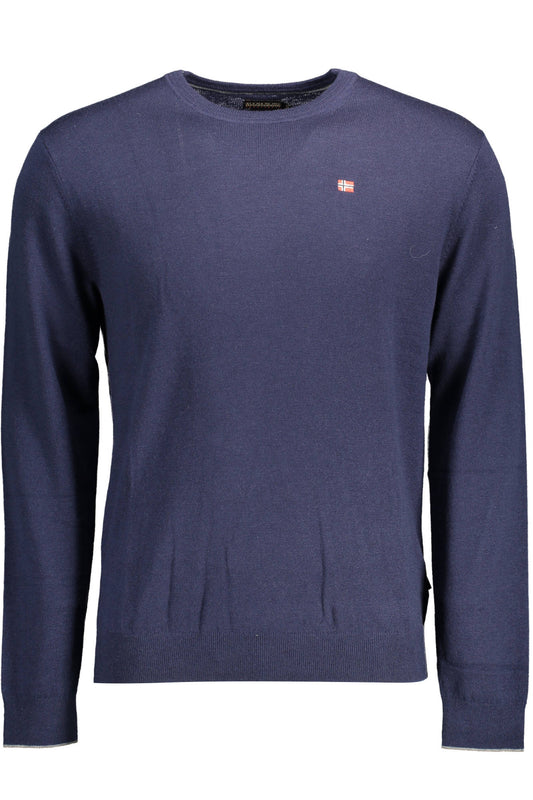 NAPAPIJRI MEN'S BLUE SWEATER