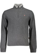 NAPAPIJRI MEN'S GRAY SWEATER