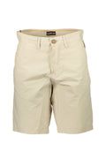 NAPAPIJRI MEN'S BEIGE BERMUDA PANTS