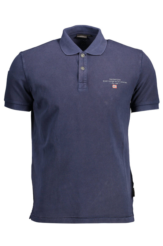 NAPAPIJRI POLO SHORT SLEEVES MEN BLUE