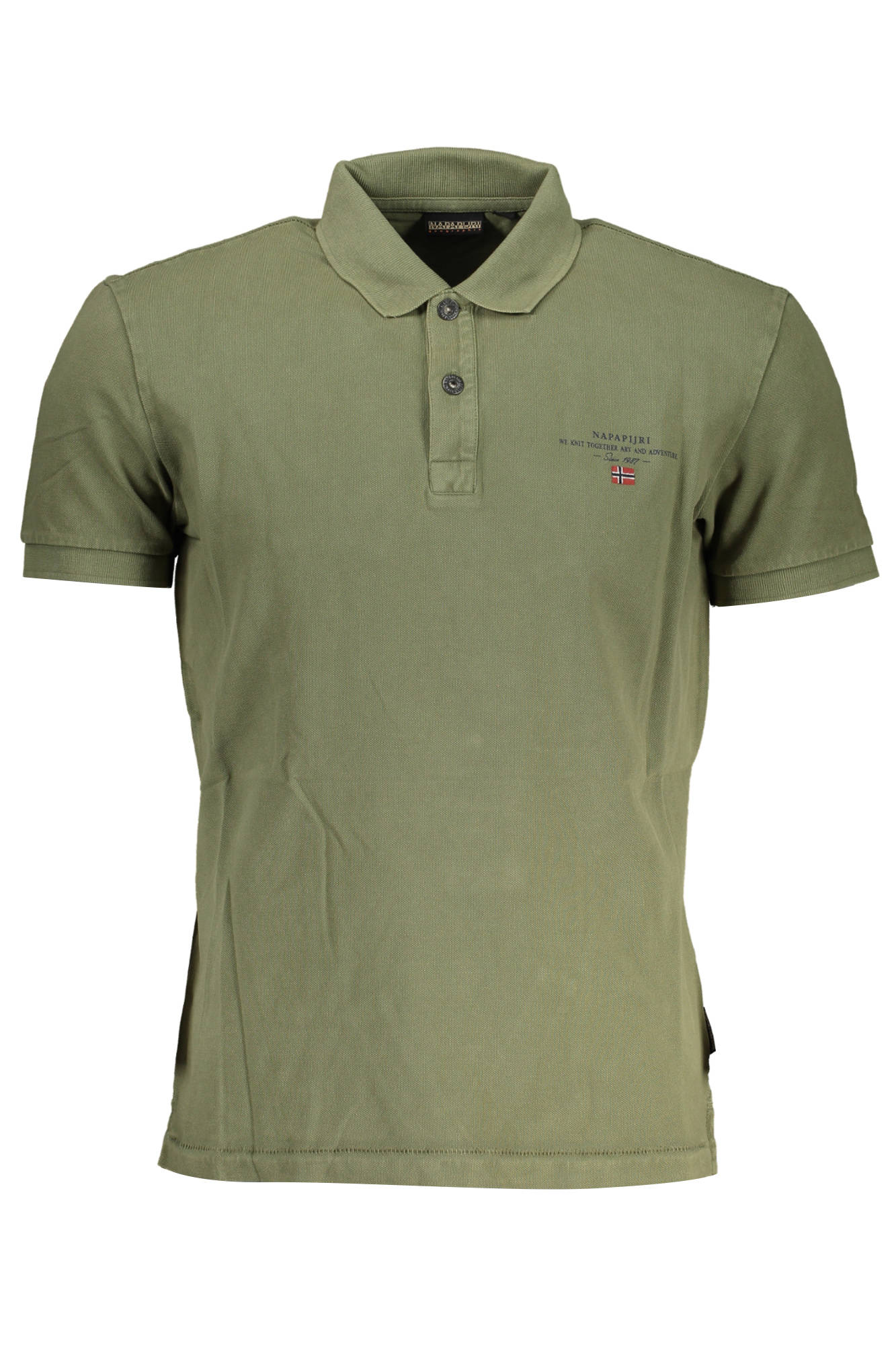 NAPAPIJRI POLO SHORT SLEEVES MEN GREEN