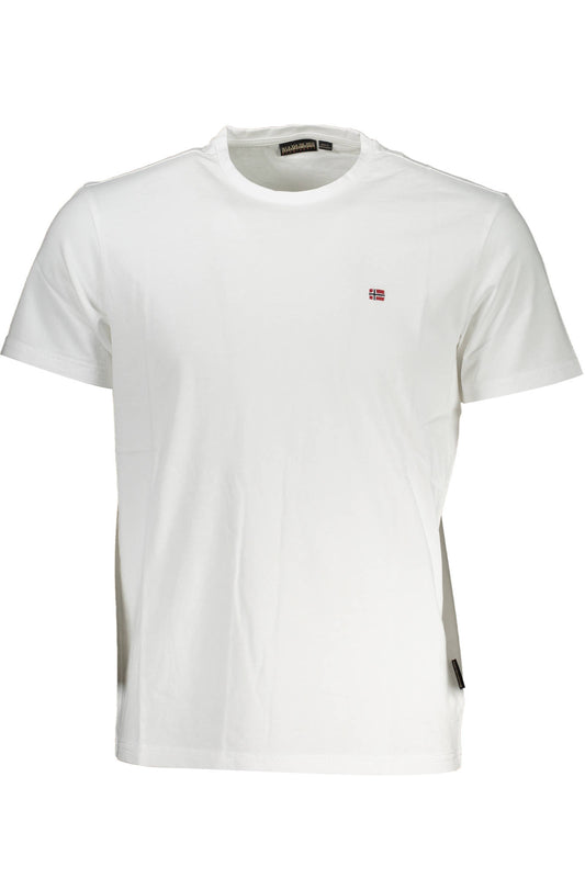 NAPAPIJRI SHORT SLEEVE T-SHIRT MEN WHITE