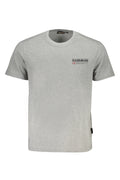 NAPAPIJRI MEN'S SHORT SLEEVED T-SHIRT GRAY