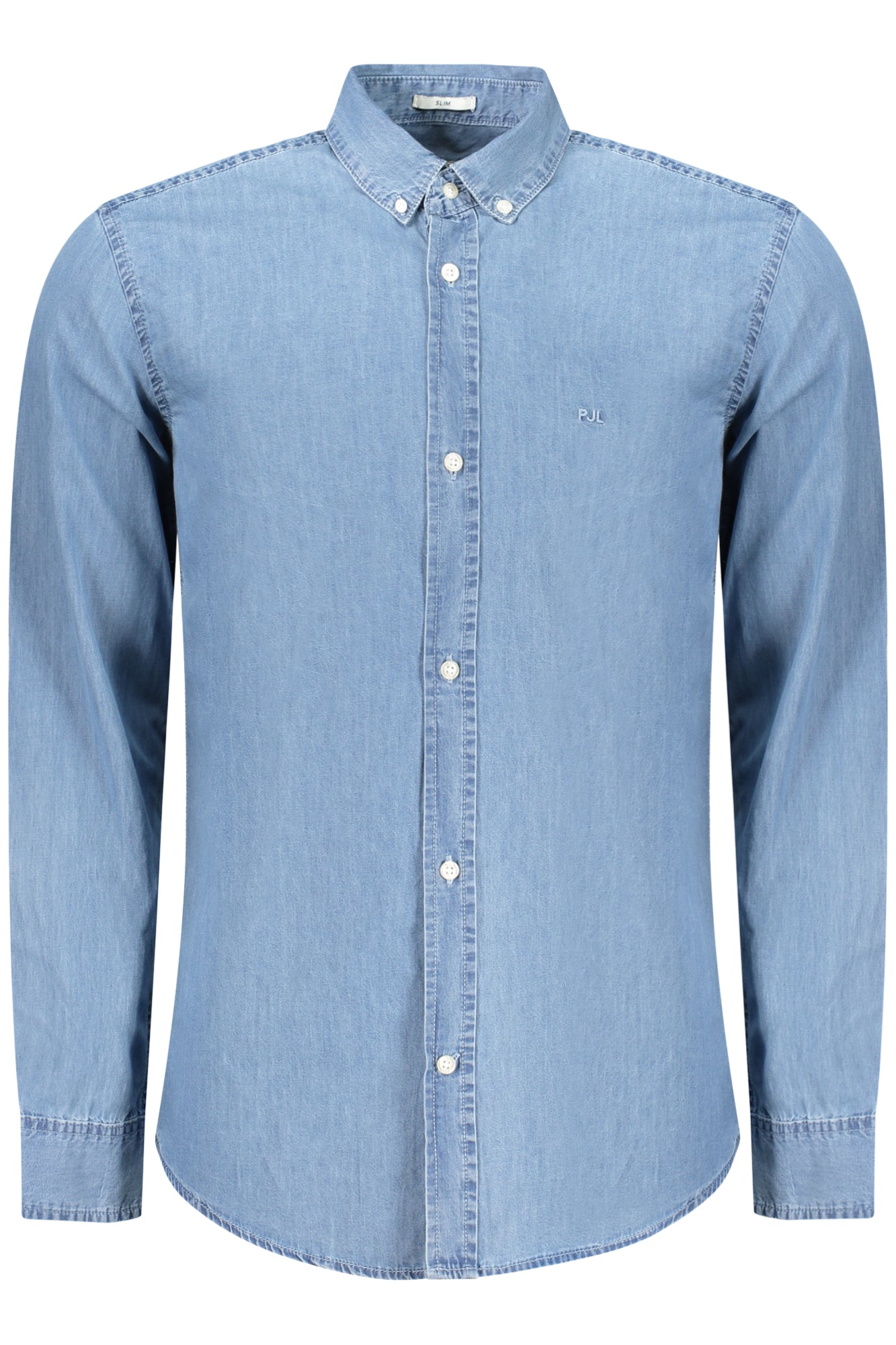 PEPE JEANS MEN'S LONG-SLEEVED SHIRT, BLUE