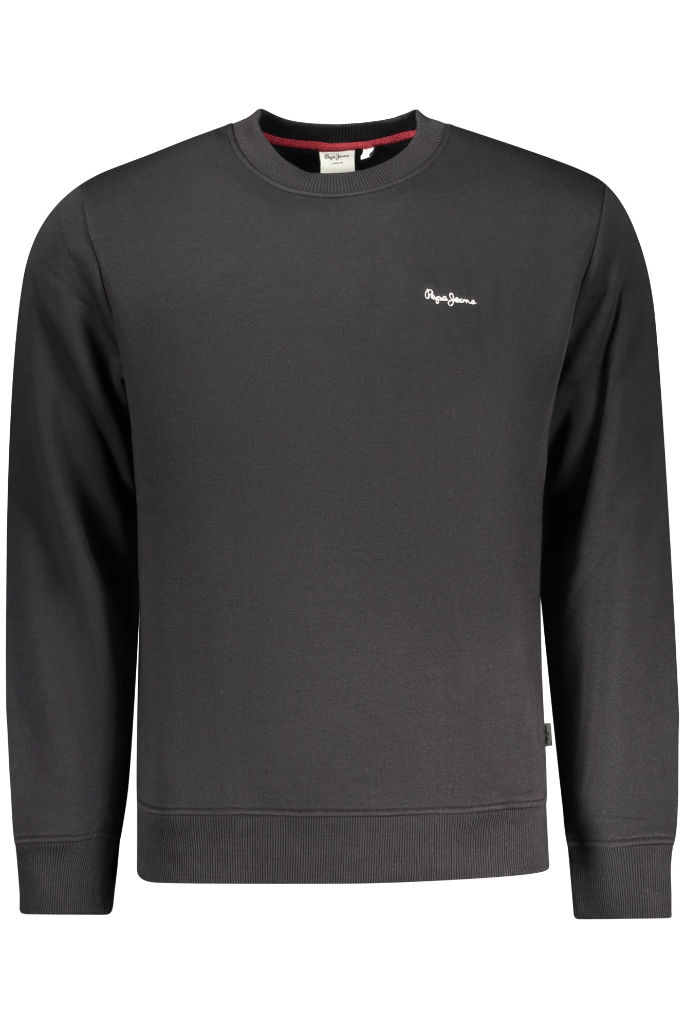 PEPE JEANS MEN'S BLACK ZIP-UP SWEATSHIRT