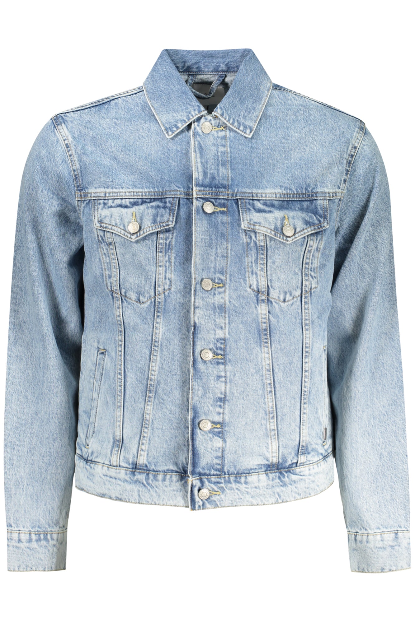PEPE JEANS MEN'S DENIM JACKET, BLUE