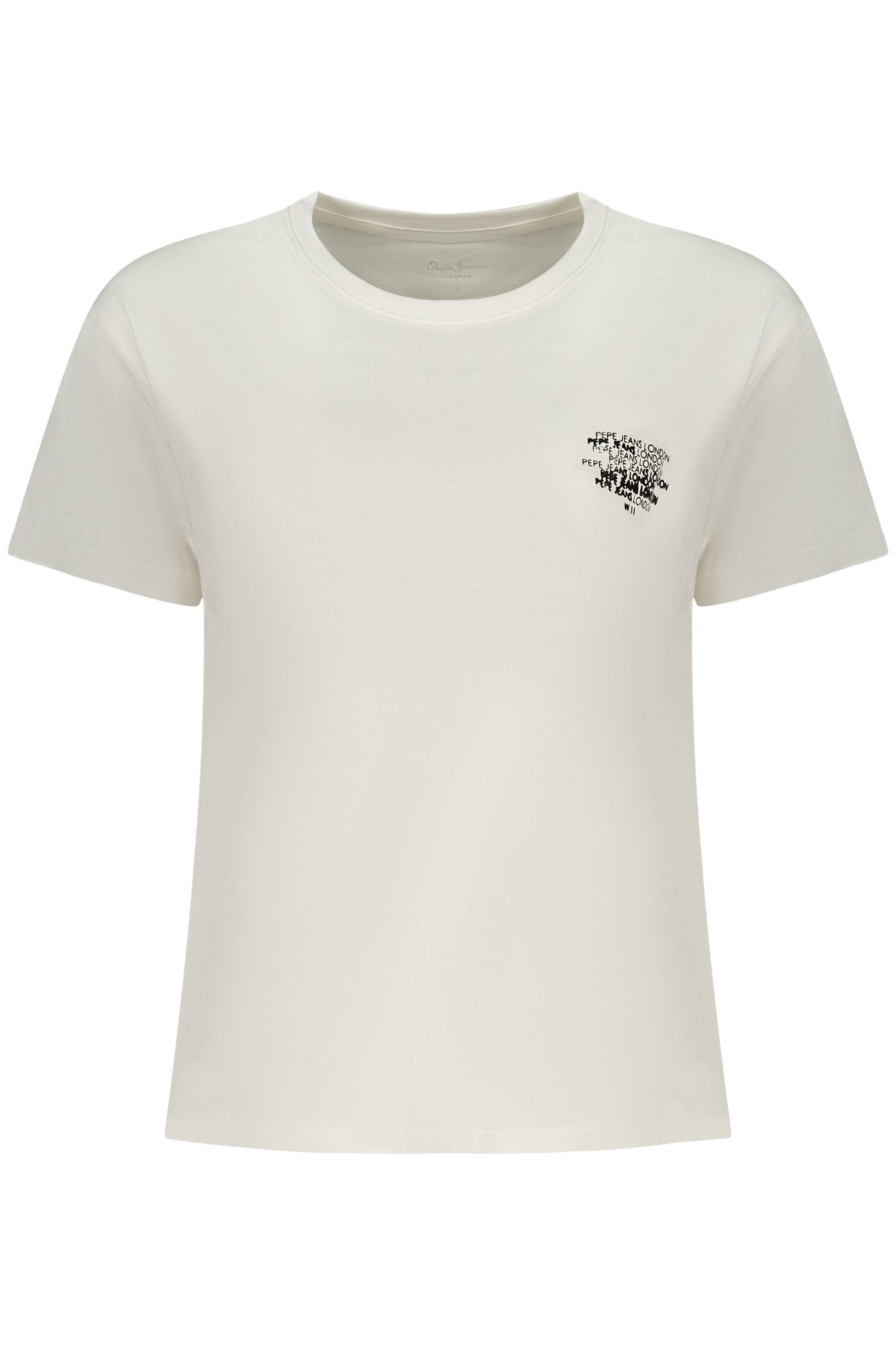 PEPE JEANS WOMEN'S SHORT-SLEEVE T-SHIRT WHITE