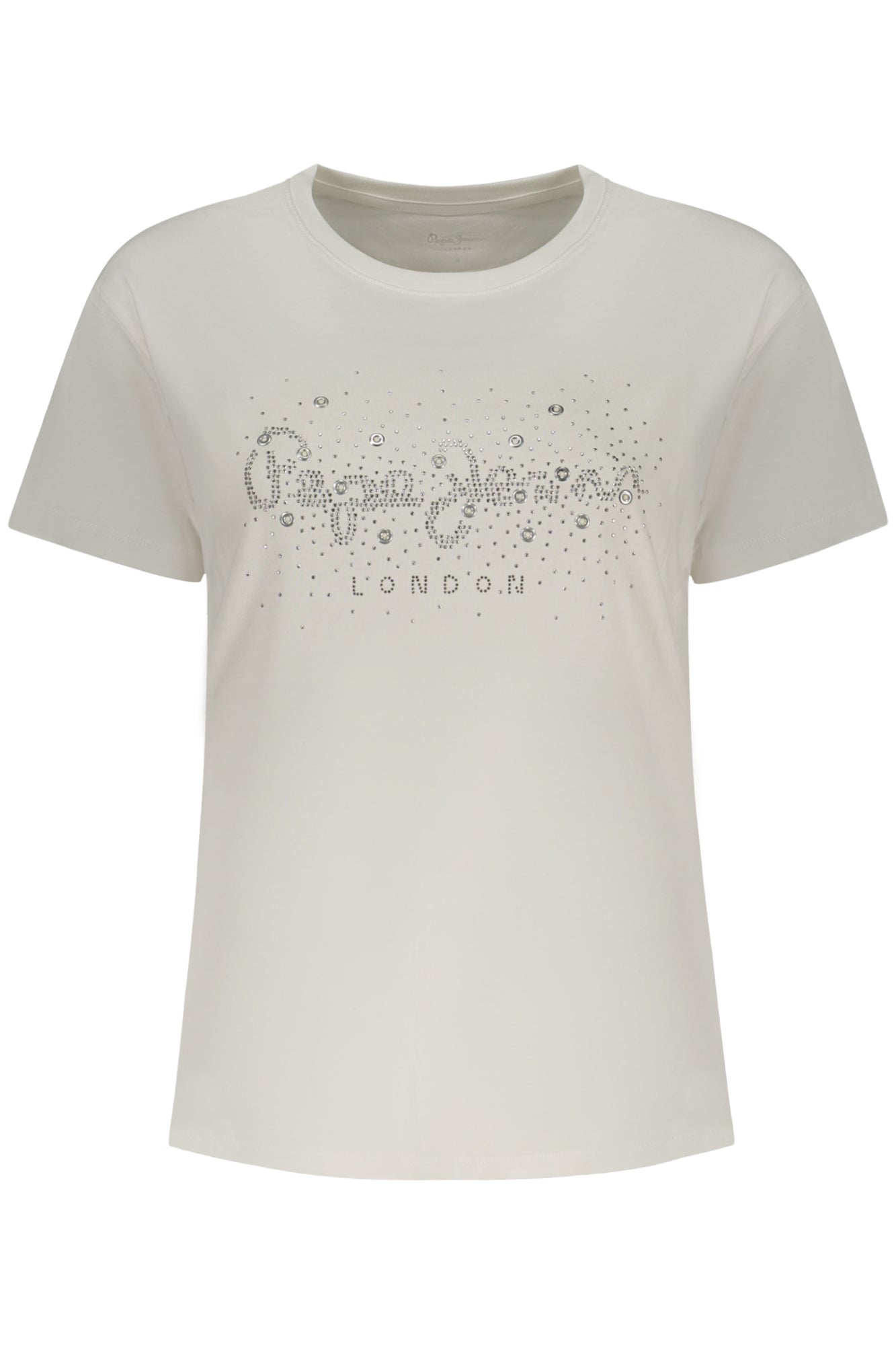 PEPE JEANS WOMEN'S SHORT-SLEEVE T-SHIRT WHITE