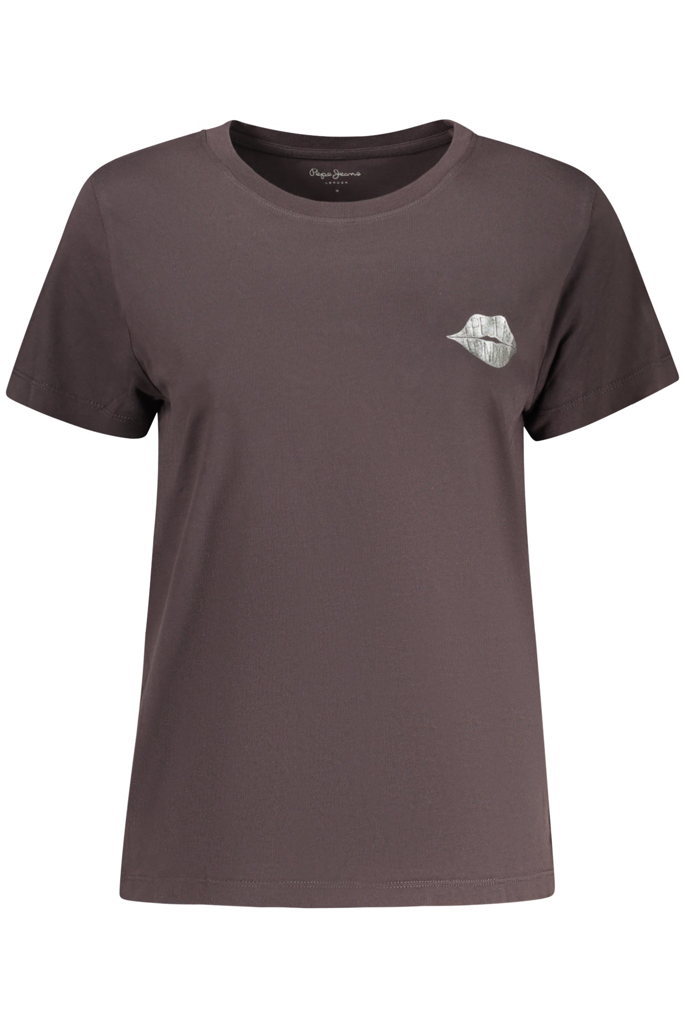 PEPE JEANS WOMEN'S SHORT-SLEEVE T-SHIRT BLACK