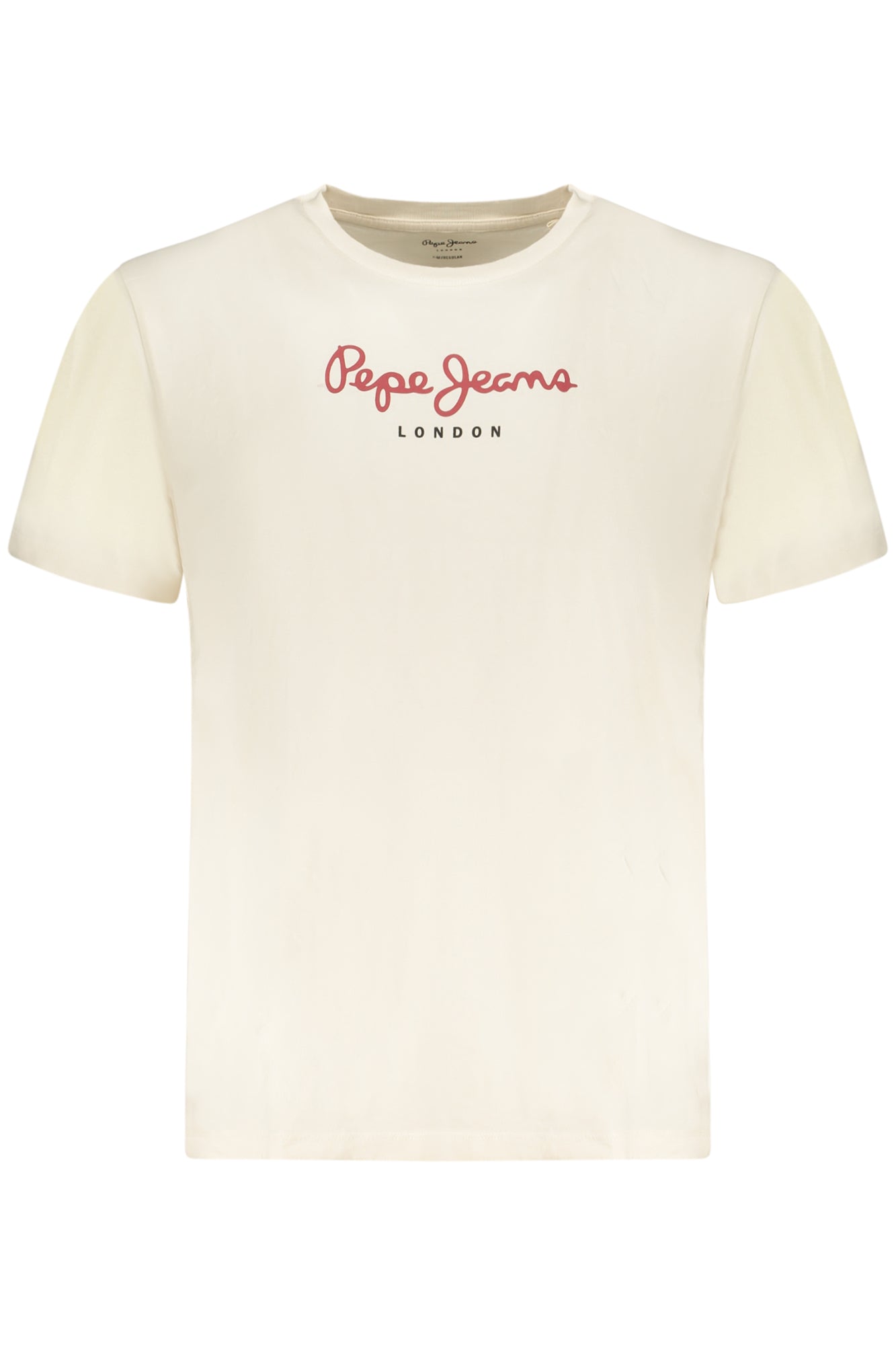 PEPE JEANS MEN'S SHORT-SLEEVE T-SHIRT, BEIGE