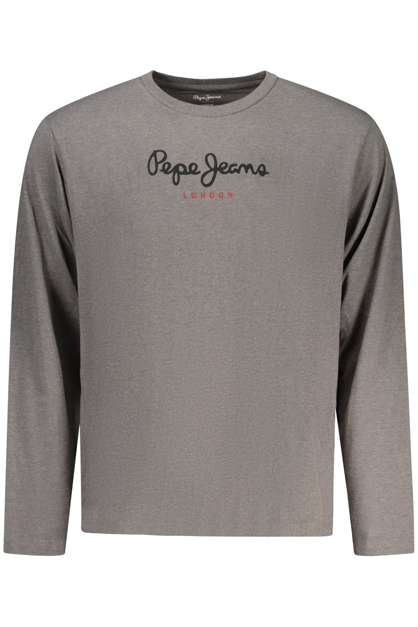 PEPE JEANS MEN'S LONG-SLEEVED T-SHIRT, GREY