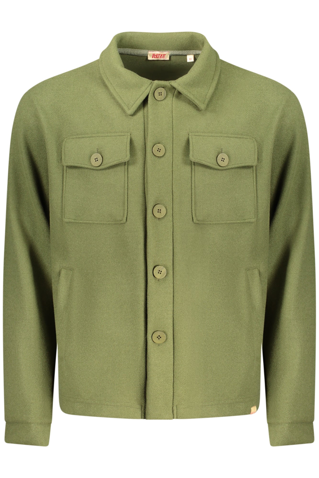 MEN'S GREEN LONG-SLEEVED RIFLE SHIRT