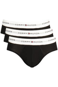 TOMMY HILFIGER MEN'S BLACK BRIEFS