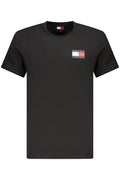 TOMMY HILFIGER MEN'S SHORT-SLEEVE T-SHIRT BLACK